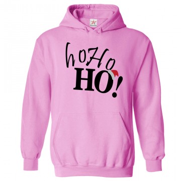 Funny Santa Christmas Gift Hoodie Ho Ho Ho